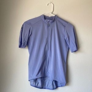 Outdoor Voices x Rapha Jersey in Easter Egg color way (Pale Blue)